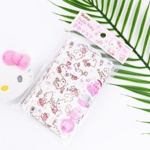 헬로키티 어린이용 플리츠 마스크 10P 일회용 부직포 비말차단 3중필터 초등학생 캐릭터 패션 귀여운, 1개, 10개