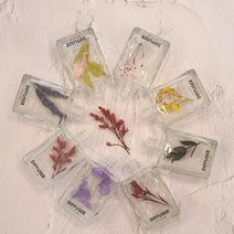 밍블랑 차량용 미니방향제 만들기 재료 DIY 세트 플라워 디퓨저 단체체험 키트, 잉글리쉬페어&프리지아