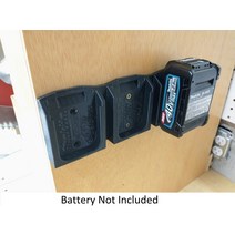 1 2 또는 3 배터리 버전의 Makita 마키타 40V XGT 배터리 월마운트, 배터리 3개 수납, 2팩(마운트 2개)