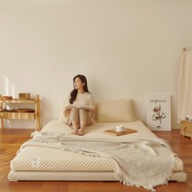 스너그홈 천연 라텍스 토퍼 5cm Q 하드