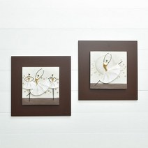 BnH [BnH]발레 A형 400 부조액자 2P BJC_BJEJ1145, 단품