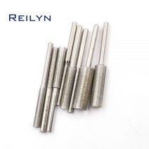 벨트 원형 에어 스핀들 패스툴 샌더 1pc 150 울트라 롱 실린더 비트 415mm 에머리 그라인딩 포인트 다이아몬드 연마 옥 버, 4mm