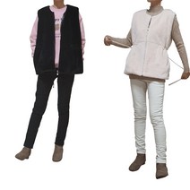 겨울 여성 밍크 조끼 퍼 베스트