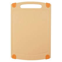 네오플램 샘플리체 항균 위생 양면도마 - 국민이유식도마 김치.고기.생선.다용도추천 미니.대형 플라스틱 주방도구, 오렌지