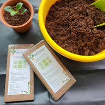 친환경 코코피트 블럭 분갈이 흙 대용 2.8L 가드닝, 1개
