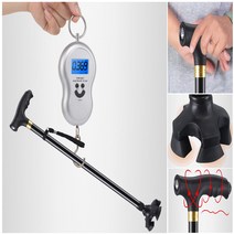 지팡이 고무 발판 한발형 어르신 할아버지 선물 요양원 리필 패드 효도 노인 보조 발판만 판매 5개, 한발형 고무발판만판매5p