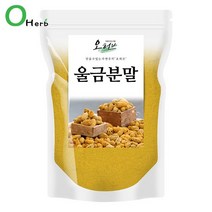 오허브 국내산 울금 가루 분말 500g 250gx2 진도울금, 울금분말500g