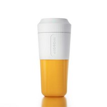 버티컬믹서 반죽기 스탠드 믹서기400ml 학생 선물 다기능 믹서 가정용 주스 컵 Usb 충전 과즙 플라스틱 휴, 02 White.