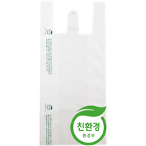 착한비닐 친환경 비닐봉투 썩는 비닐봉지 3L 5L 8L 18L 27L 사이즈 5종, 100매