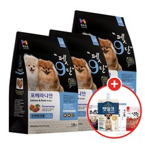 목우촌 펫9단 포메라니안 1.8kgX3개+사은품, 포메라니안 1.8kgX3, 07_네츄럴코어 치킨&호박슬라이스 70g