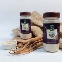 지리산별마루 미세먼지많은날 국산100% 약도라지가루 분말 차 기관지에 좋은차 120g X 2개