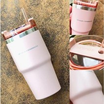스타벅스 스탠리프렌치 빨대 텀블러 핑크 외 591ml