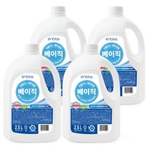인블리스 베이직 세탁세제 2.5L x4개, 4개