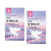 말엘라스틴 저분자 어린 콜라겐 3세대 엘라스틴 60정 2개