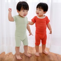푸딩 젤라또 레이온 텐셀 스판 봄 여름 배앓이방지 실내복 내복 아기 유아 아동