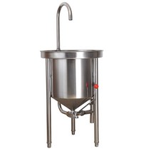 전자동 업소용 스테인리스 수압식 쌀세척기 100kg, 03. 100kg 쌀 세탁기