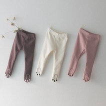 스타일베베 베어풋레깅스 신생아 6개월 12개월 18개월 출산선물 아기 기모 겨울