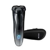 크로스엑스 USB충전식 방수 스마트 전기면도기 혼합색상