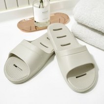 JUVO 납짝 욕실화 거실 겸용 야외 실내화 국내제작 2개, 샌드베이지2p