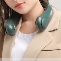 가벼운 넥풍기/ 여름필수품/ 휴대용선풍기/ 목풍기 M_ 220515EA, A206_그린
