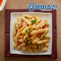 비비수산 집에서 즐기는 일품 중식요리 제주화산돼지 탕수육 1kg, 1팩