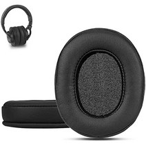 일본직발송 2. KRONE KALPASMOS 오디오 테크니카 전용 이어 패드 ATH-M50X 이어 패드 적응 기종은 ATH M, One Size, 블랙 가죽
