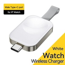 아이폰호환 Essager- 워치 시리즈 8 7 6 5 맥세이프 고속 충전 도킹 스테이션 IWatch 휴대용 여행 무선 맥, 03 Type C Port, 03 Type C Port
