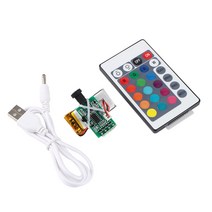 16 색 LED 문 램프 보드 1W 3D 프린터 부품 회로 패널 고휘도 야간 원격 제어 터치 센서 USB 충전