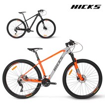 힉스 타이리온 1.0 데오레 30단 29 카본 MTB자전거, 17, 오렌지그레이