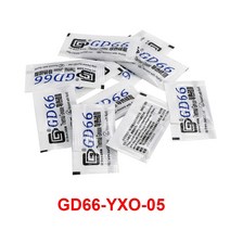 그리스 10pcs gd66 열 전도성 붙여 넣기 실리콘 석고 led 칩 라이트 방열판, 없음