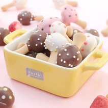 야미베이킹밀키트 딸기초코송이 만들기세트, 딸기초코송이재료+풀패키지