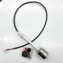 UV 잉크 탱크 250ml 액체 센서 교반 모터 24V 프린터 용 흰색 서브 벌크 알람 부저 및 라이트, 07 10cm float