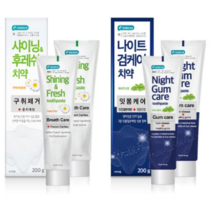 이밸런스 샤이닝후레쉬 치약 200g x 2p + 나이트검케어 200g x 2p, 3세트