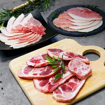 오늘한끼 국내산 한돈 대용량 족구이+앞다리살+뒷다리살 3종 세트 각500g (총1.5kg)