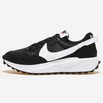 나이키 와플 데뷰 블랙 화이트로고 우먼스 스니커즈 여성 NIKE 유니크한 디자인 편안한 데일리 신발 추천 푹신한 슈즈