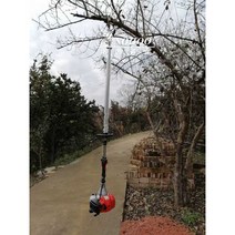 가지 진동기 나무진동기 은행 나무 털기, 4행정 1.5m막대 장착 기계+진동후크