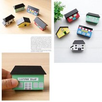 귀여운 거실 장식소품 하우스 미니어쳐 테이블 결혼, 상세페이지 참조