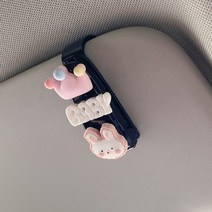 자동차 썬 바이저 보관 다기능 자동차 클립 자동차 선글라스 브래킷 썬 바이저 카드 보관 클립 귀여운 자동차 액세서리, 10