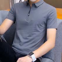 체인지쉬 (change she) 남성 반팔 카라 티셔츠 남자 카라티 패션 반팔티