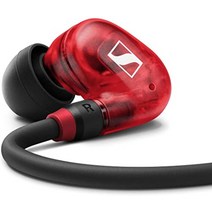 젠하이저 IE 100 PRO WIRELESS CLEAR 509172 클리어 이어폰 인이어, 레드
