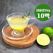 CAFE FRUIT 과육이 살아있는 청귤청 과일청 에이드 따뜻한차 만들기, 10개, 1팩, 1kg