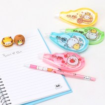 몰랑이 몰랑핸디수정테이프 1개_몰랑수정테이프_몰랑문구, 옐로우