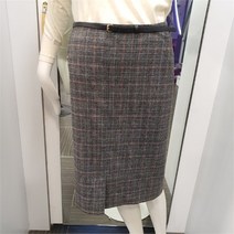 올리비아로렌 SH02 H라인 체크스커트 VOCDKWS1321