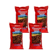 Huober pretzel 후오버 프레첼 Swabian 크리스피 프레첼 175g 4개 독일