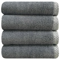 다주타올 댄디퍼즐 두꺼운 호텔수건 180g 40수 코마사, 회색, 5개