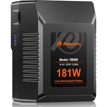 정품 Power엑스트라 Sony HDCAM XDCAM 디지털 시네마 카메라와 호환되는 방송 비디오 캠코더용 D Tap USB A Type C 포트가 있는 V 마운트 배터리 잠금 1, 181W