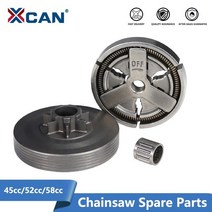 XCAN 클러치 드럼 클러치 커버 니들 베어링 4500 5200 5800 45cc 52cc 58cc 전기 톱 교체 부품, 3pcs Set