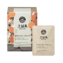오설록 귤꽃향을 품은 우잣담 과실차, 1.8g, 4개