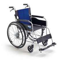 탄탄 거상형 스틸 휠체어 접이식 수동