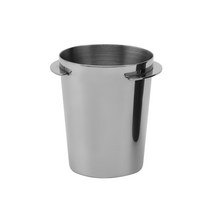 51mm/54mm/58mm 커피 도징 컵 파우더 피더 부품 EK43 에스프레소 머신 용 스테인레스 스틸 포타필터 그라인, 01 Silver_02 54mm